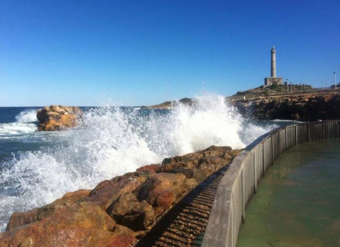 The Cabo de Palos lighthouse